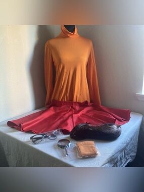 Brand New Velma Dinkley Scooby Doo Size Small Cosplay Outfit